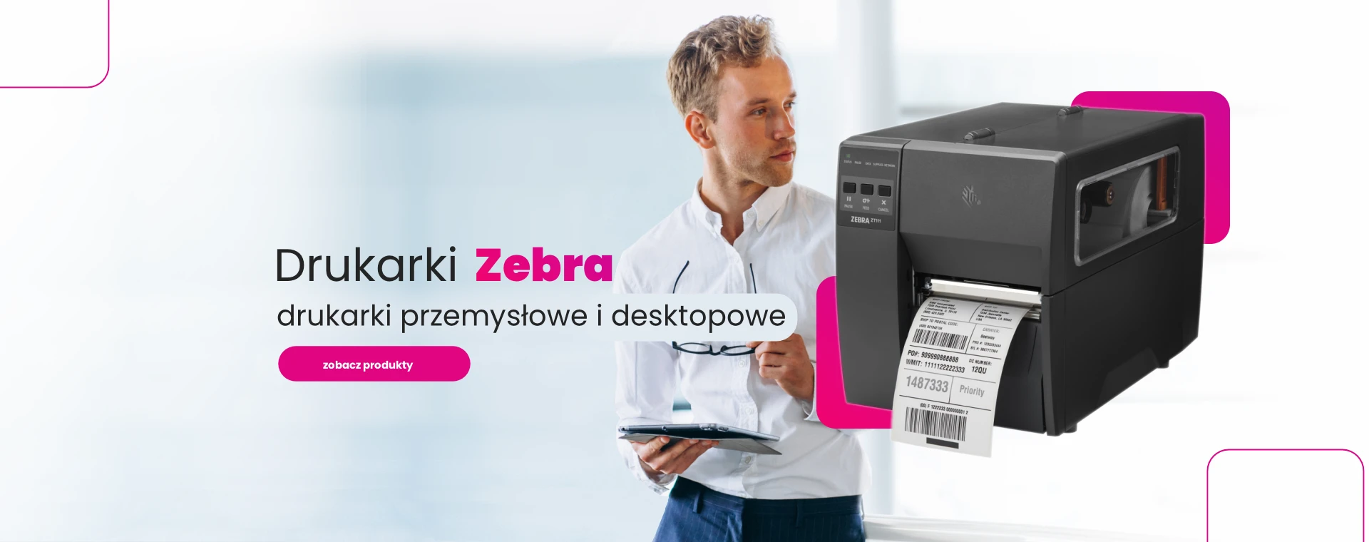 Banner - drukarki zebra Banner - drukarki zebra