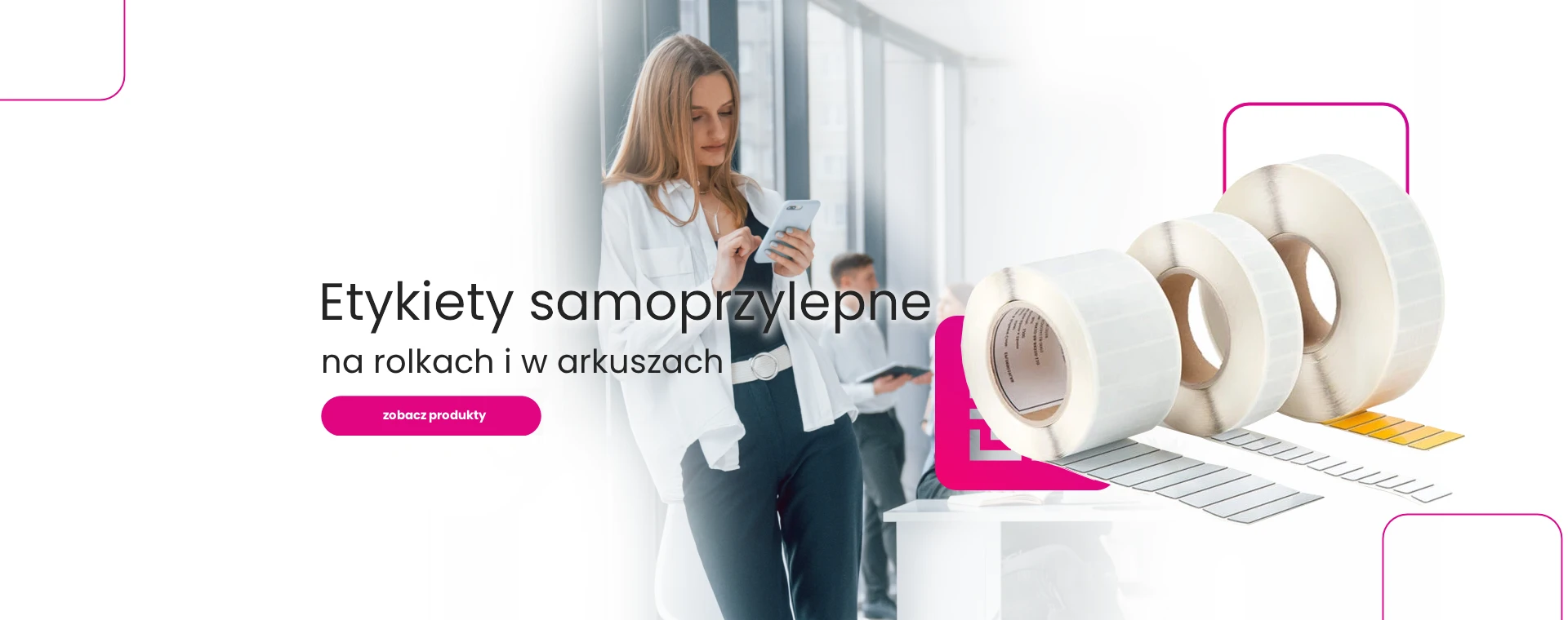 Banner - etykiety samoprzylepne Banner - etykiety samoprzylepne