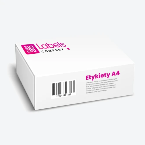 Etykiety samoprzylepne w arkuszach Etykiety samoprzylepne w arkuszach
